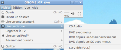 Lire les films avec Gnome Player