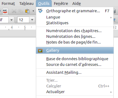 Openclipart pour libreoffice