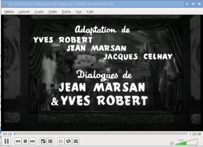 VLC sur Raspberry