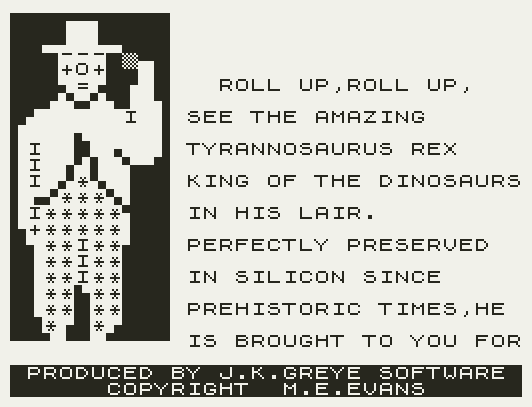 ZX81 sous Linux - 3D Monster Maze avec sz81